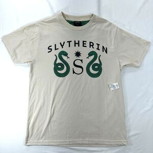 Harry Potter Men T-Shirt Med Official Licensed Slytherin Graphic Spell Print BG